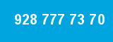 928 777 73 70